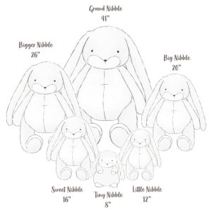 Tiny Nibble  8 Bunny –  Gray